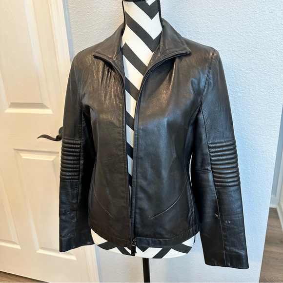 Kenneth Cole Reaction Leather Jacket - Picture 2 of 12